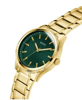 Guess Men's Analog Gold-Tone Stainless Steel Watch 44mm - Gold