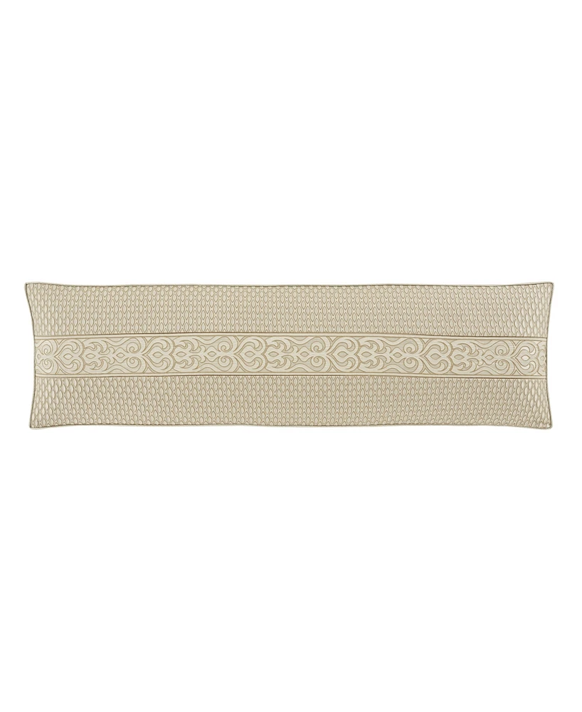 J Queen New York Lazlo Bolster Decorative Pillow, 15" x 52"