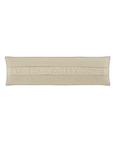 J Queen New York Lazlo Bolster Decorative Pillow, 15" x 52"