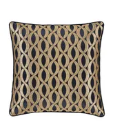 J Queen New York Biagio Square Decorative Throw Pillow, 20"