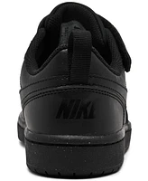 Nike Little Kids Court Borough Low Recraft Adjustable Strap Casual Sneakers From Finish Line