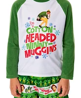 Elf Boys The Movie Film Cotton-Headed Ninny-Muggins Sleep Pajama Set