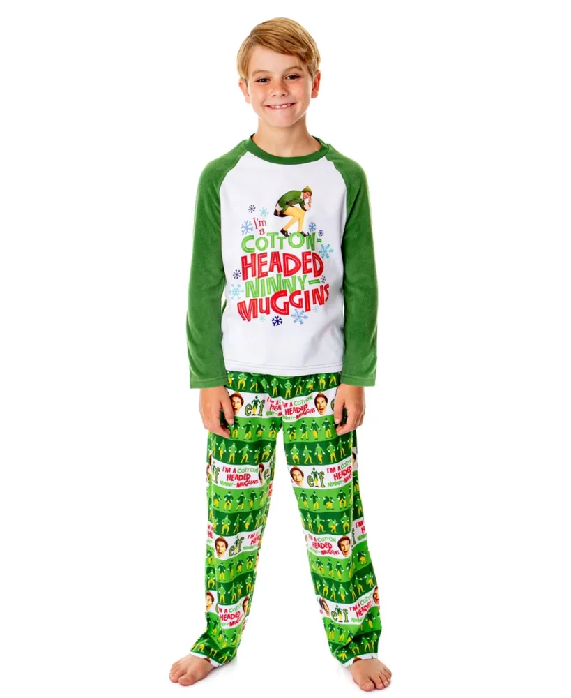 Elf Boys The Movie Film Cotton-Headed Ninny-Muggins Sleep Pajama Set