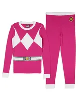 Power Rangers Unisex Ranger Classic Character Costume Kids Sleep Pajama Set