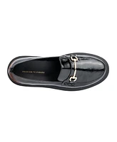 Fashion To Figure Women's Indigo Loafer - Wide Width