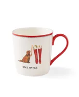 Kit Kemp for Spode Doodles Sole Mates Mug