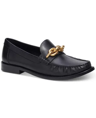 Coach Women's Jess Chain-Strap Moccasin Loafers