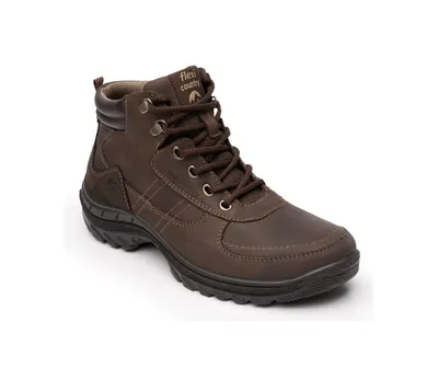 Men´s Outdoor Brown Leather Boots By Flexi