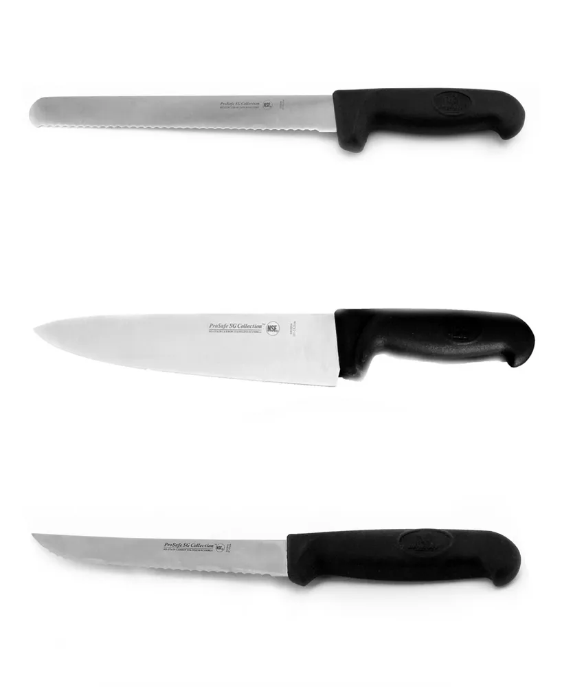 BergHOFF Stainless Steel 3 Piece Knife Set