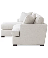Nightford 111" 2-Pc. Fabric Chaise Sectional, Created for Macy's