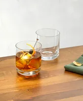 JoyJolt Nova Short Whiskey Glasses Set - Set of 4