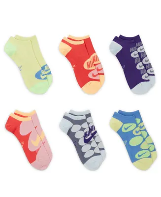 Nike Unisex Everyday 6-Pk. Lightweight No-Show Training Socks