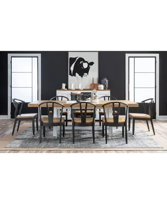 Franklin 9pc Dining Set (Table + 8 Chairs)