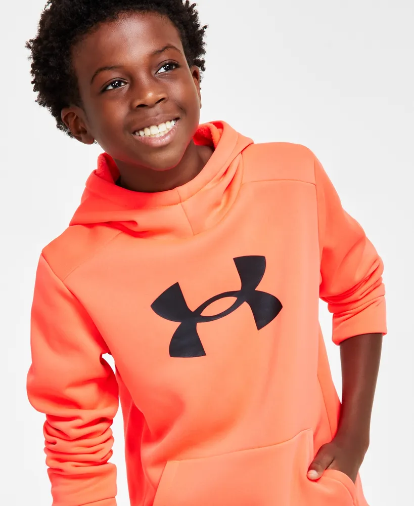 Under Armour Big Boys Fleece Logo Hoodie