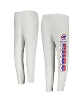 Big Boys Ash Chicago Cubs Game Time Fleece Pants