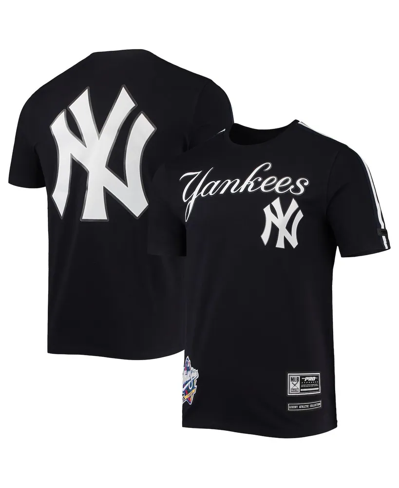 Pro Standard Mens MLB New York Yankees Logo Pro Team Crew Neck T