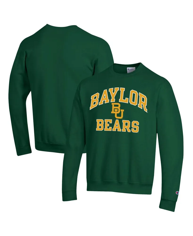 Men's Champion Green Baylor Bears High Motor Pullover Sweatshirt