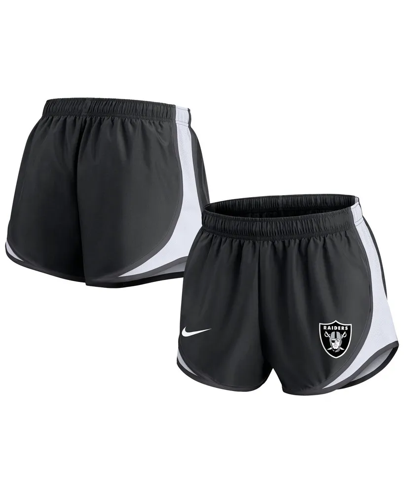 Women's Nike Black Las Vegas Raiders Performance Tempo Shorts