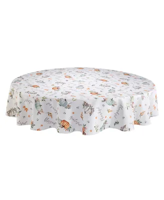 Avanti Grateful Patch 70" Round Tablecloth