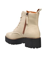 French Connection Women's Grace Lace-Up Combat Boots