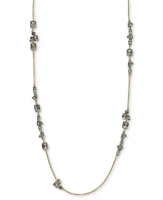 I.n.c. International Concepts Gold-Tone Beaded Necklace, 40" + 3" extender, Created for Macy's