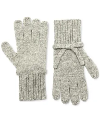 Kate Spade New York Women's Bow Knit Wool Gloves