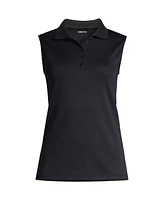 Lands' End Plus Sleeveless Supima Cotton Polo Shirt