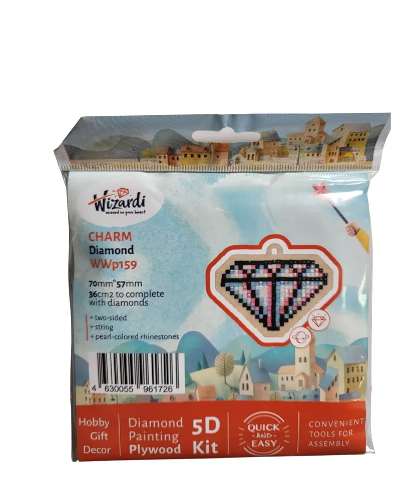 Crafting Spark Diamond WWP159 Diamond Painting on Plywood Kit