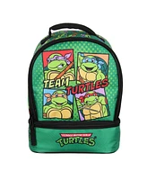 Teenage Mutant Ninja Turtles Nickelodeon Team Dual Compartment Lunch Box Bag