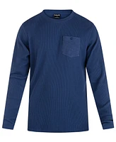 Hurley Men's Felton Thermal Crew Long Sleeve Shirt