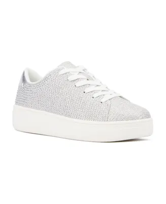 Women's Camdyn- Glitter Platform Sneaker