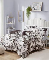 Intelligent Design Dorsey Floral 5-Pc. Duvet Cover Set, King/California King