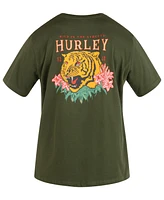 Hurley Men's Everyday Tiger Palm Short Sleeve T-shirt