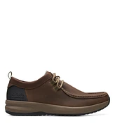 Clarks Men's Collection Wellman Moc Leather Lace Up Shoes
