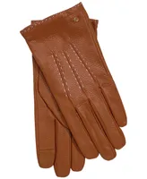 Lauren Ralph Lauren Pebble Textured Leather Gloves