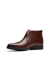 Clarks Men's Collection Whiddon Leather Mid Lace Up Boots