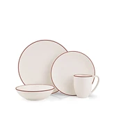 Nambe Taos 16 Piece Dinnerware Set, Service for 4