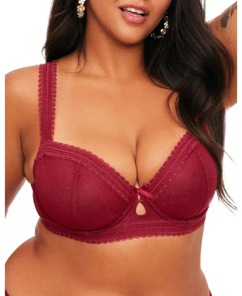 Adore Me Cinthia Unlined Full Coverage Women's Bra Plus and