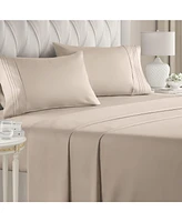 Piece Deep Pocket Microfiber (Muted, Vibrant, Heathered) Sheet Set