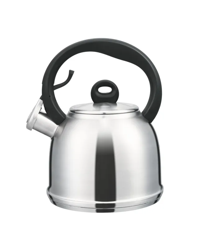 BergHOFF Essentials Lucia 18/10 Stainless Steel Whistle Kettle 2.6 qt.