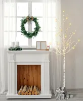 Puleo 6' Pre-Lit Artificial Twig Tree