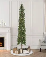 Puleo 7' Pre-Lit Alpine Artificial Tree