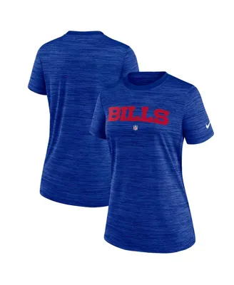 Women's Nike Royal Buffalo Bills Sideline Velocity Performance T-shirt