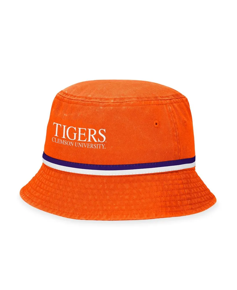 Men's Top of the World Orange Clemson Tigers Ace Bucket Hat