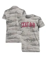 Women's Pressbox Camo Texas A&M Aggies T-shirt