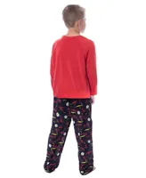 Dc Comics Big Boys Classic The Flash Crimson Comet Raglan Sleep Pajama Set