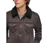 Levi's Men's Relaxed-Fit Faux-Shearling Trucker Jacket