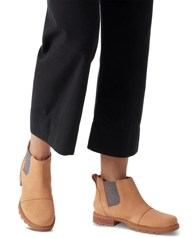 Sorel Women's Emelie Iii Pull-On Waterproof Chelsea Boots