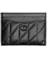 Coach Essential Quilted Pillow Leather Card Case