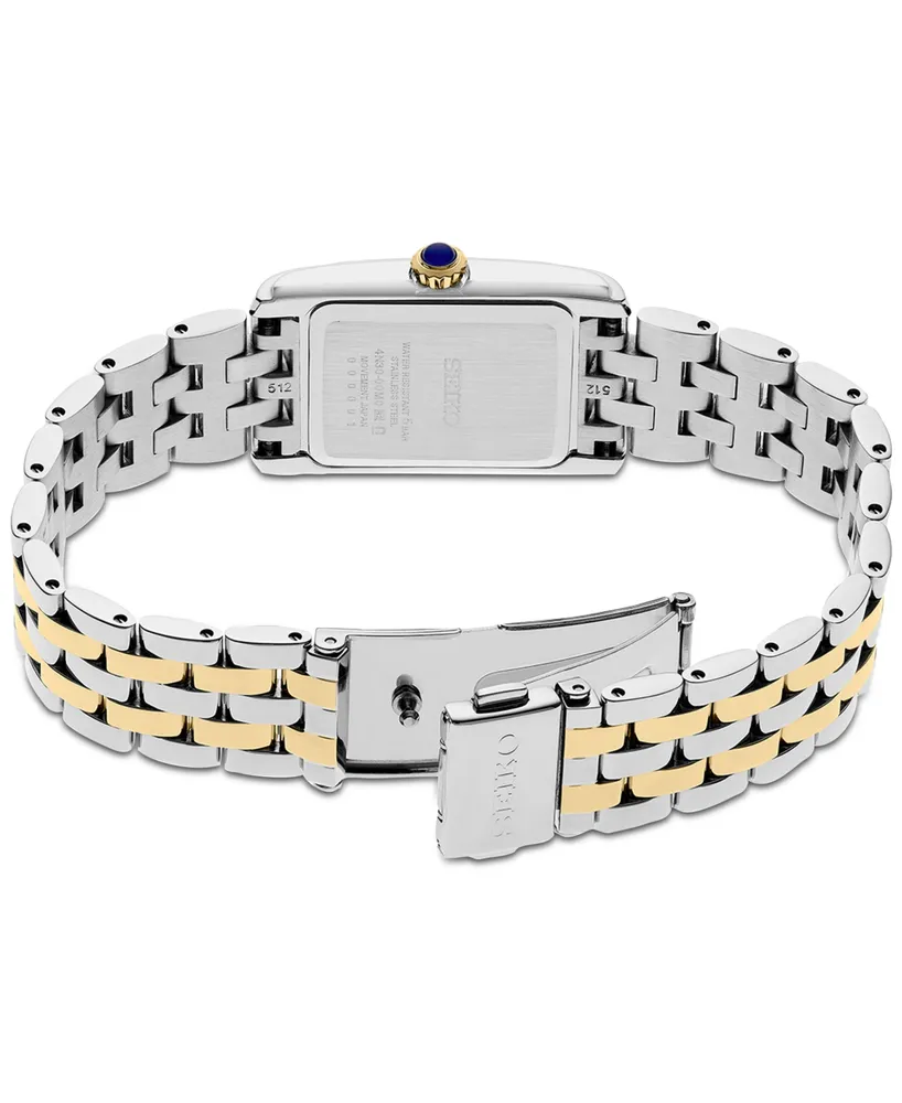Seiko Women's Essentials Two-Tone Stainless Steel Bracelet Watch 22mm